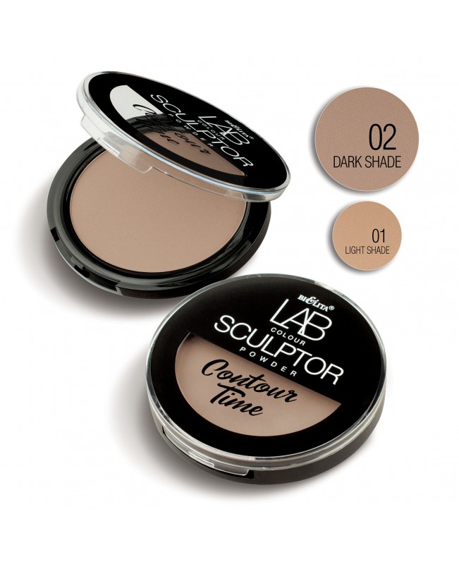 ПУДРА-СКУЛЬПТОР Contour Time LAB colour_ тон 02 dark shade