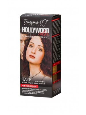 КРЕМ-ФАРБА стійка для волосся Hollywood color_ тон 389 Kate (мідно-махагоновий)