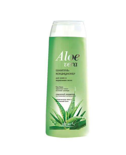 Aloe vera_ШАМПУНЬ-КОНДИЦІОНЕР для сухого і нормального волосся, 500 мл