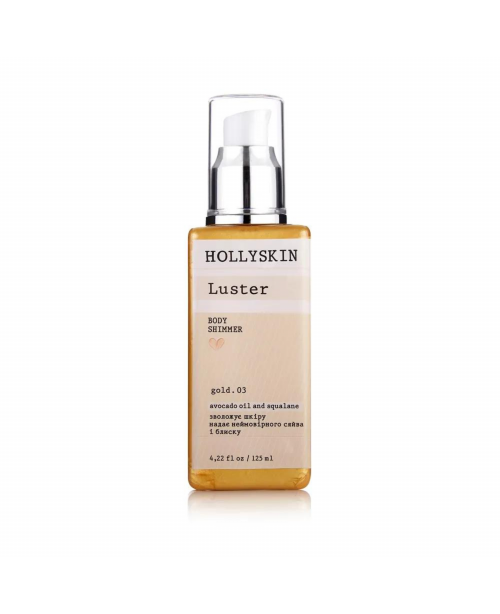 Шиммер HOLLYSKIN Luster Body Shimmer gold. 03, 125 ml