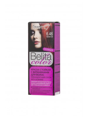 ФАРБА стійка з вітамінами для волосся Belita сolor_ тон 06.46 Махагон