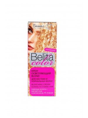 ФАРБА стійка з вітамінами для волосся Belita сolor_ КРЕМ освітлюючий "Blond" для жорст і норм вол-ся