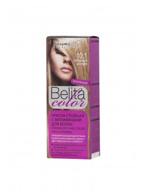 ФАРБА стійка з вітамінами для волосся Belita сolor_ тон 10.1 Попелястий блондин