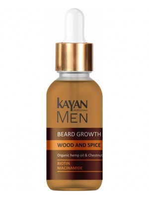 Kayan Men Сироватка для росту бороди, 30 мл
