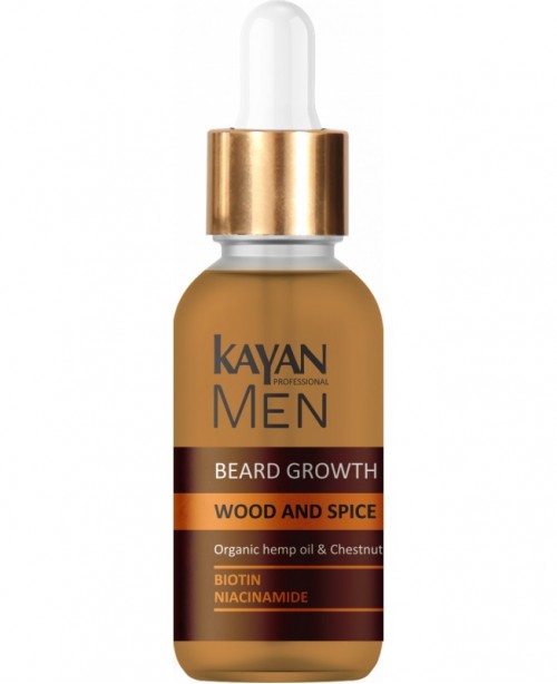 Kayan Men Сироватка для росту бороди, 30 мл