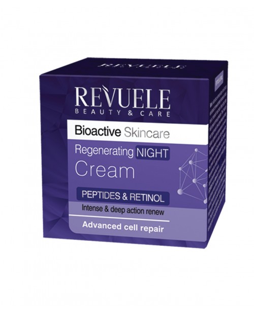 REV BIOACTIVE Peptids & Retinol Regenerating Нічний крем, 50 мл