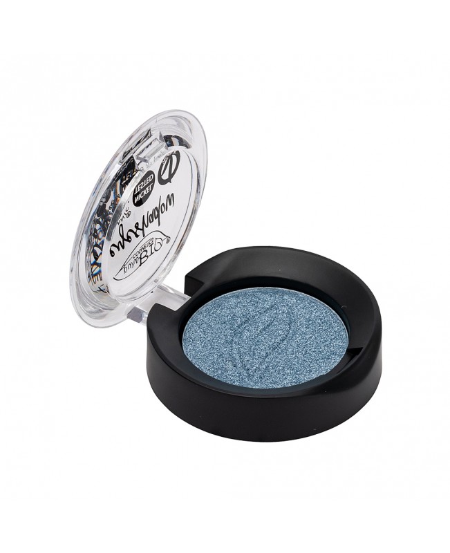 PuroBio ТІНІ для повік компактні_ тон 09 Robin’s Egg Blue/світлий блакитний з шимером, 2,5 г