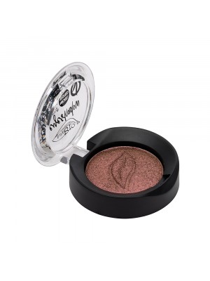 PuroBio ТІНІ для повік компактні_ тон 15 Chameleon: pink-dark gray/хамалеон: рожавий-темно сірий з шимером, 2,5 г