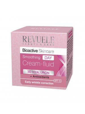 REV BIOACTIVE 3D Hyaluron Smoothing Денний крем-флюїд SPF 15, 50 мл