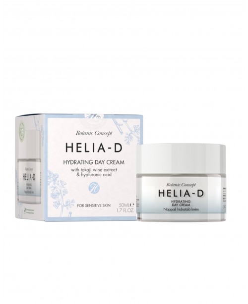 Helia-D Botanic concept (vegan)_ КРЕМ Зволожуючий денний з екстрактом вина Токаджі для чутливої шкіри, 50 мл