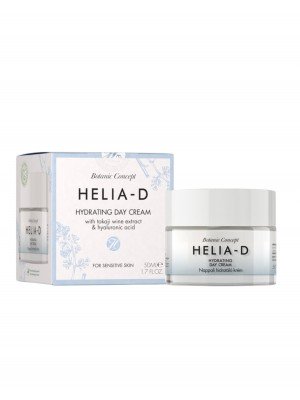 Helia-D Botanic concept (vegan)_ КРЕМ Зволожуючий денний з екстрактом вина Токаджі для чутливої шкіри, 50 мл