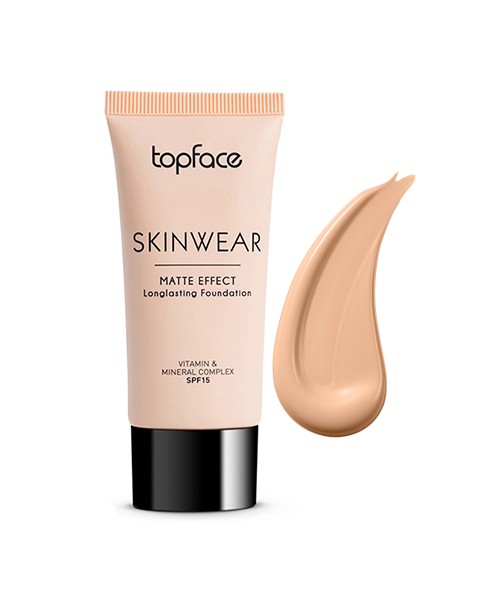 TopFace - Тональний крем "Skinwear - Matte Effect Longlasting Foundation" PT468 [03](30 мл; 6 шт/уп)