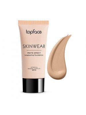 TopFace - Тональний крем "Skinwear - Matte Effect Longlasting Foundation" PT468 [04](30 мл; 6 шт/уп)