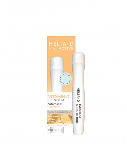 Helia-D Pro Active_ СИРОВАТКА для шкіри навколо очей Vitamin C, 15 мл