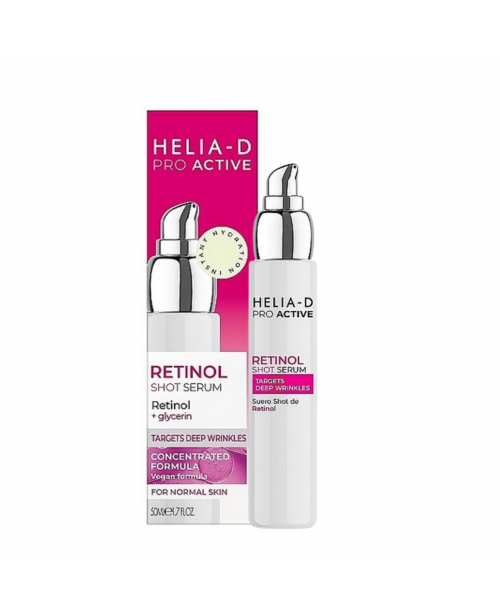 Helia-D Pro Active_ СИРОВАТКА Retinol Shot, 50 мл Helia-D Pro Active_ СИРОВАТКА Retinol Shot, 50 мл