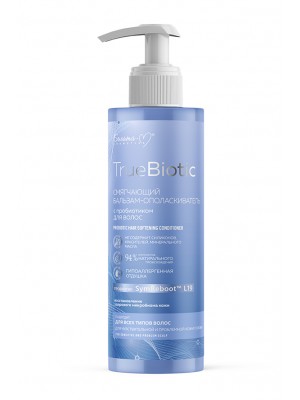 TrueBiotic_ БАЛЬЗАМ-ОПОЛІСКУВАЧ пом'якшуючий з пробіотиком для волосся, 190 г