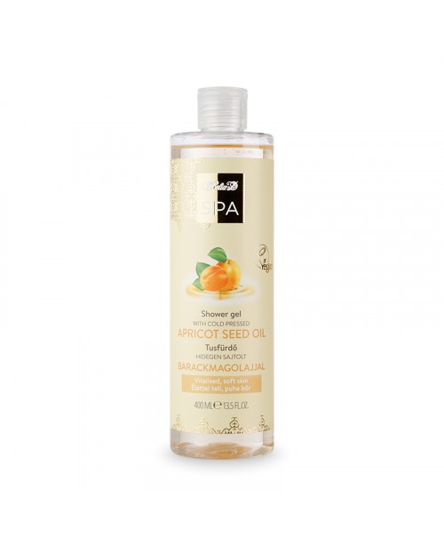 Helia-D Spa massage and shower gels_ ГЕЛЬ для душу з олією абрикосових кісточок холодного віджиму, 400 мл