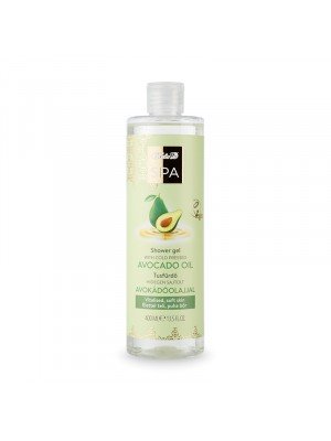 Helia-D Spa massage and shower gels_ ГЕЛЬ для душу з олією авокадо холодного віджиму, 400 мл