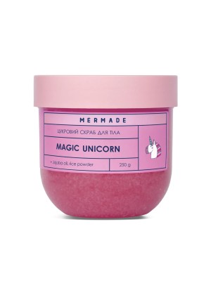 Цукровий скраб для тіла MERMADE Magic Unicorn 250 г