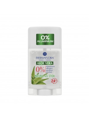Dermaflora 0%_ ГЕЛЬ-ДЕЗОДОРАНТ stick Natural aloe, 50 мл