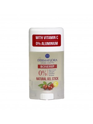 Dermaflora 0%_ ГЕЛЬ-ДЕЗОДОРАНТ stick Rosehip, 50 мл