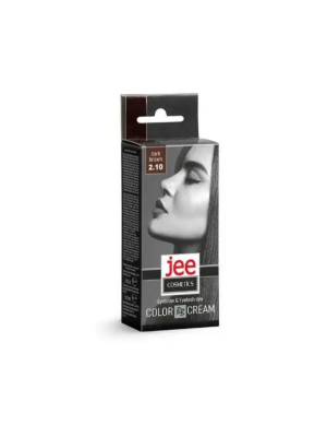 Крем-фарба для брів та вій JEE COSMETICS №2.10, Темно-коричневий