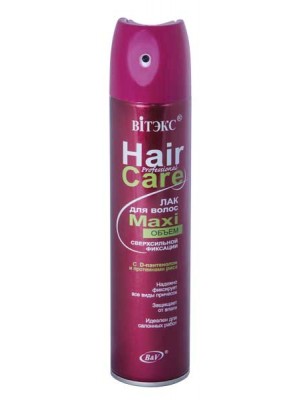 Лак для волосся аерозольний_Hair Care Professional_ЛАК для в-я MAXI об'єм надсильної фікс-ї, 300 мл